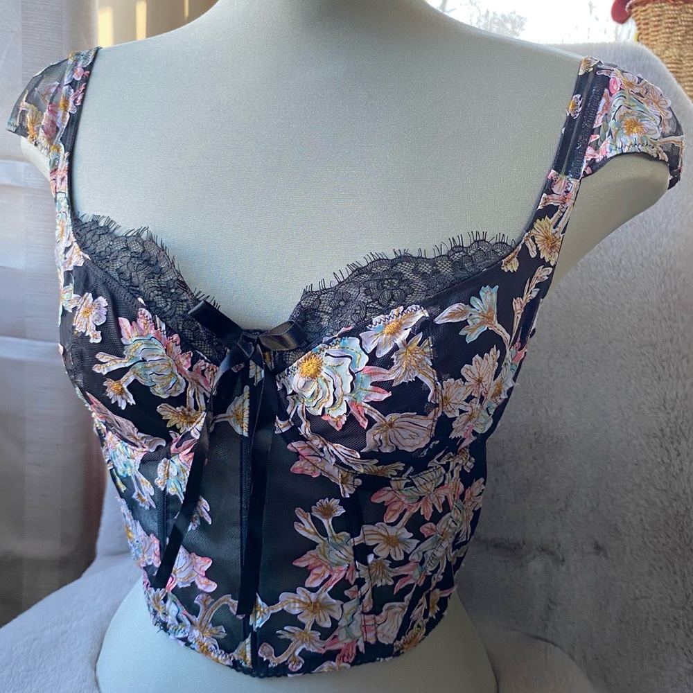 Victoria's Secret Dream Angels Bra Corset Bustier 34D